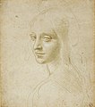 Study for the head of archange Uriel in The Virgin of the Rocks (Louvre version) - ca.1483