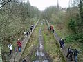 Remains of Crouch End Station, Greater London, England, U.K.