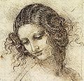 Study for the head of Leda.