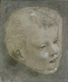 Study for the head of John the Baptist (as a baby) in The Virgin of the Rocks (Louvre version) - ca.1483